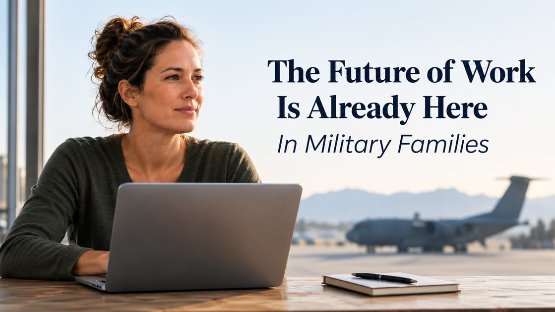 How Military Families Foreshadow the Future of Work