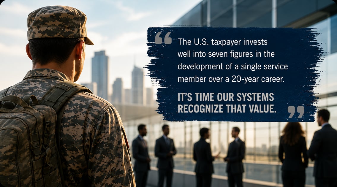 Rethinking “Experience Requirements” Through a Military Lens